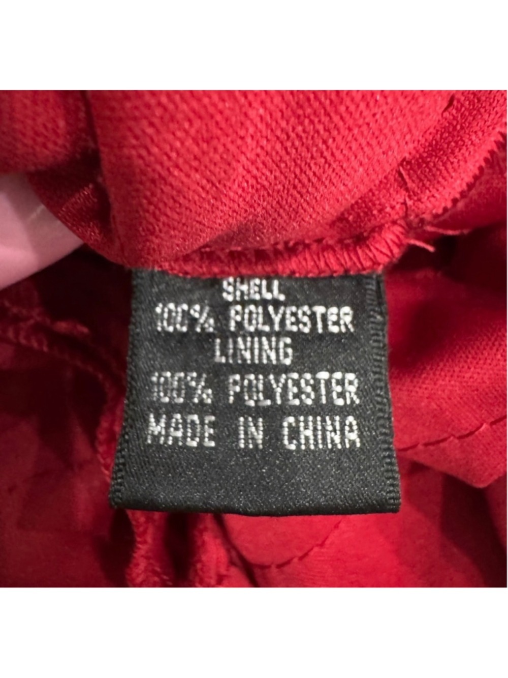 Adrianna Papell Petite Red Tiered Chiffon Cocktail Dress 6P - Picture 6 of 7